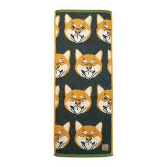 【人気商品】防臭 抗菌 綿100% かわいい 猫 犬 ラブアイズ_柴犬 0765001500 peace(ワンダフルピース) wonderful フェイスタオル 丸眞