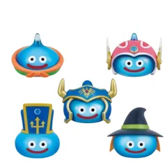 新品 ﾄﾞﾗｺﾞﾝｸｴｽﾄ ビッグクリアフィギュア 職業スライム登場編 全5種コンプリートセット 約6cm 公式