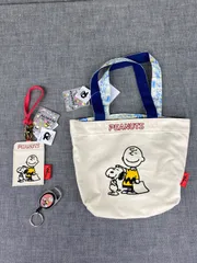 スヌーピー ミニ トート バッグSET 70周年記念