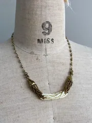 【最終値下げ】Vlas Blomme ボーン＆ブラス ネックレス 314882