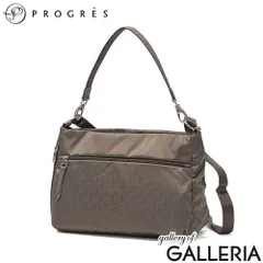 プログレ ショルダーバッグ レディース PROGRES 斜めがけ 大人 小さめ 旅行 B5 7L 撥水 斜めがけバッグ バッグ 2WAY ショルダー 横型 2WAYショルダーバッグ ハンドバッグ プリエ 2WAYショルダー 68165