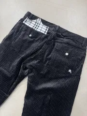 バーバリー ブラック ラベル ツアーベルベット カーゴ パンツ 76