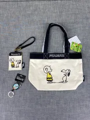スヌーピー ミニ トート バッグSET 70周年記念