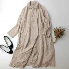 2026年最新】fog linen work カラー：ベージュ系 トレンチコート