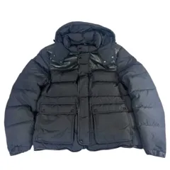 【人気・美品】COACH コーチ フード付き ダウンジャケット ブラック 黒色 Mサイズ ナイロン レザー 本革 アウター 冬服 メンズ レディース ユニセックス カジュアル フォーマル