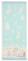 【人気商品】フェイスタオル ピーターラビット 34×80cm フォレストストーリー 丸眞 綿100% 刺繍入り 5605009300