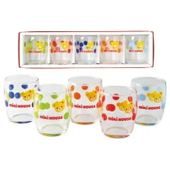 【お取り寄せギフト26R】ミキハウス ミニグラスセット 10-8916-672(A4)