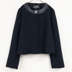 Salvatore Ferragamo サルヴァトーレフェラガモ ノーカラージャケット