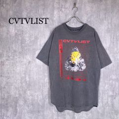 超人気!!】CVTVLIST カタリスト センター刺繍アーチロゴ 肉厚Tシャツ 