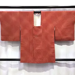 着物・道行コート・エンジ系地・No.200701-1961・梱包サイズ60