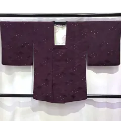 着物・道行コート・紫系地・No.200701-1962・梱包サイズ60