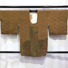 着物・道行コート・黄土系地・No.200701-1968・梱包サイズ60