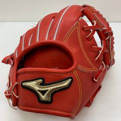 Mizuno Global Elite 硬式グローブ レッド - メルカリ