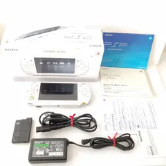 ソニー　PSP2000 セラミックホワイト　プレイステーションポータブル　ゲーム