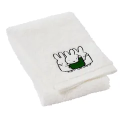 【人気商品】ミッフィー フェイスタオル 34X80cm 洗える 綿100% nishikawa【西川】 ふっくら感がある無撚糸を使いふんわり軽い風合い 日本製 今治製 ホワイト TT24160633