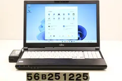 富士通 LIFEBOOK A579/B Core i3 8145U 2.1GHz/8GB/256GB(SSD)/DVD/15.6W/FWXGA(1366x768)/Win11 【56B251225】