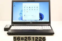 富士通 LIFEBOOK A579/B Core i3 8145U 2.1GHz/8GB/256GB(SSD)/DVD/15.6W/FWXGA(1366x768)/Win11 【56B251226】