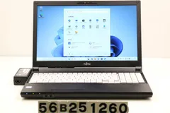 富士通 LIFEBOOK A579/B Core i3 8145U 2.1GHz/8GB/256GB(SSD)/DVD/15.6W/FWXGA(1366x768)/Win11 【56B251260】