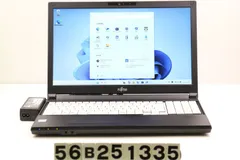 富士通 LIFEBOOK A579/B Core i3 8145U 2.1GHz/8GB/256GB(SSD)/DVD/15.6W/FWXGA(1366x768)/Win11 【56B251335】