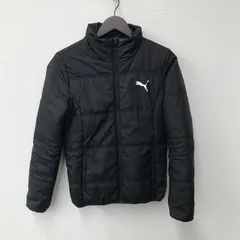 N1038 PUMA プーマ パデッド ジャケット Mサイズ ブラック レディース 中綿ジャケット ポリエステル ロゴ 秋冬 防寒 580913-01