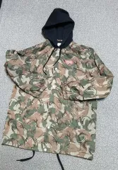 VANS カモフラージュ フード コーチジャケット M