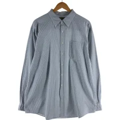 古着 90~00年代 エルエルビーン L.L.Bean シアサッカー 長袖 ボタンダウンストライプシャツ メンズXL相当 ヴィンテージ/eaa531101