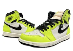 ナイキ NIKE AIR JORDAN 1 RETRO HIGH OG Volt Visionaire エア ジョーダン 1 ハイ ボルト ヴィジョネア 555088-702 28.5 イエロー ブランド古着ベクトル 中古▲■260122