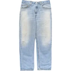 古着 00年代 リーバイス Levi's 505 REGULAR FIT STRAIGHT LEG テーパードデニムパンツ USA製 メンズw33相当/eaa531650