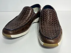 極美品 リーガル REGAL Walker 靴 メンズ スリッポン 323W メッシュ カジュアルシューズ リーガルウォーカー ダークブラウン 24.5cm