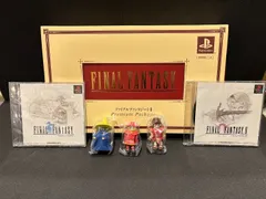 値下げアイテム！【新品・未使用品】ファイナルファンタジー Ⅰ・Ⅱ プレミアムパッケージ フィギュア付き 〓