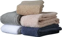 【数量限定】同色2枚組 フェイスタオル ホワイト 贅沢タオル