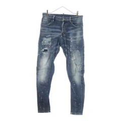 DSQUARED2 (ディースクエアード) CLASSIC KENNY TWIST JEAN クラシックケニーツイストジーンズ デニムパンツ インディゴ S78LA0680