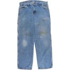 古着 ディッキーズ Dickies デニムペインターパンツ メンズw35相当/eaa562226