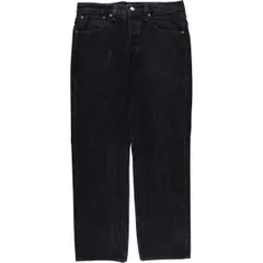 古着 リーバイス Levi's 501 ブラックデニム ストレートデニムパンツ メンズw33相当/eaa562671