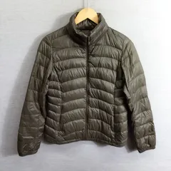 UNIQLO ユニクロ ウルトラ ライト ダウン ジャケット インナー 防寒 軽量 アウター カーキ系 S A432