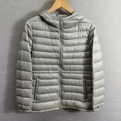 UNIQLO ユニクロ ウルトラ ライト ダウン ジャケット アウター 軽量 防寒 グレー系 M A435