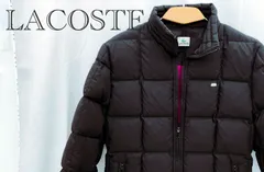 LACOSTE ラコステ ダウン　ダウン90％フェザー10％ アウター レディース 42 ブラック  レディース ファッションのサムネイル