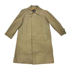 高級 バーバリー ステンカラーコート ノバチェック 玉蟲色 - メルカリ