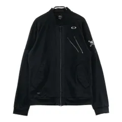 サイズ：JPN M OAKLEY オークリー  長袖ジップジャケット  ブラック系 [240101601207] ゴルフウェア メンズ ストスト