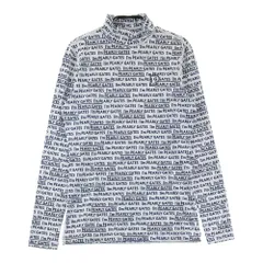 サイズ：0 PEARLY GATES パーリーゲイツ  ハイネック 長袖Tシャツ 総柄 ホワイト系 [240101603122] ゴルフウェア レディース ストスト