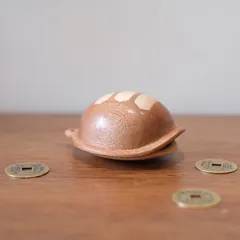 亀 亀の甲羅 甲羅 木製 キーホルダー キーリング 風水 運気 開運 縁起物 厄除け 金運 仕事運 健康運 伝統的 高品質 インテリア 玄関 財運 