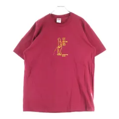 SUPREME (シュプリーム) 25SS Piss Tee ピス プリント クルーネック半袖Tシャツカットソー レッド