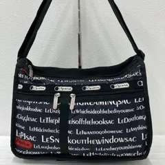 8483　LeSportsac レスポートサック　ショルダーバッグ　デラックスエブリデイ　ブラック　黒　レディース　軽量　カジュアル　シンプル　英字　ロゴ　シンプル　カジュアル