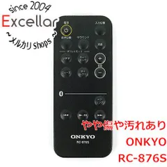 [bn:12] ONKYO　オーディオリモコン　RC-876Sのサムネイル