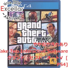 [bn:13] グランド・セフト・オートV 廉価版　PS4　マップなし・ディスク傷