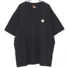 CARHARTT ORIGINAL FIT S/S POCKET T-SHIRT 2XLサイズ ブラック K87