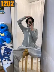 90 NIKE ナイキ レディース フード ジップアップ ジャケット アウター 1202