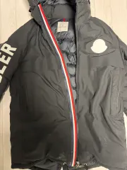 MONCLER モンクレール シャチュール ブラック ダウンジャケット ロング丈