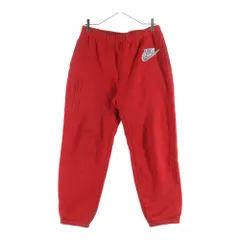 SUPREME (シュプリーム) 21SS ×NIKE Cargo Sweatpant ナイキ カーゴスウェットパンツ レッド DB2843-657