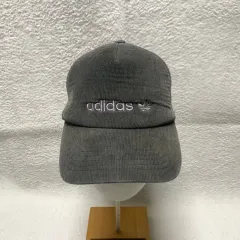 ADIDAS アディダス カーキ コーデュロイ メッシュキャップ 帽子 ヴィンテージ Y2K 1217